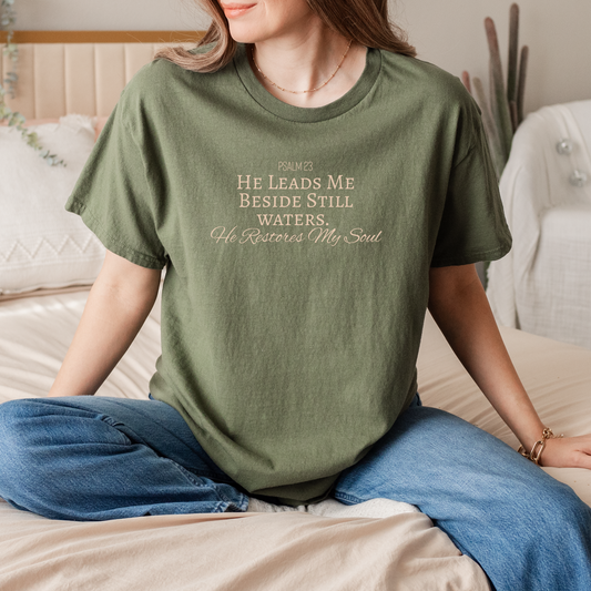 He Leads Me Beside Still Waters